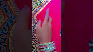 Mujhase you Nazare crane lage Ho red art nailart purpleflowers nailberry purplenails [upl. by Ibson]