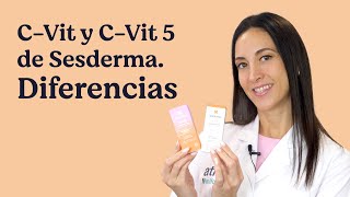 FARMACÉUTICA analizando la diferencia entre el sérum CVit y CVit 5 de Sesderma 💥 atidamifarma [upl. by Pavlish]