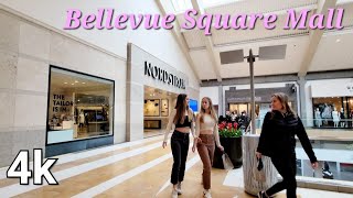 Virtual Walk of Bellevue Square Mall in Downtown Bellevue East of Seattle Washington [upl. by Seuqram]