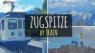 To the Zugspitze by train from GarmischPartenkirchen  Travel Germany [upl. by Alema]