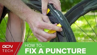 Correctly patching your bike tube  This is not glue cyclingtips puncturerepair [upl. by Milde]