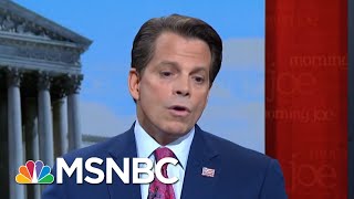 Anthony Scaramucci Exposing President Trumps Lies Probably Wont Beat Him  Morning Joe  MSNBC [upl. by Bartie54]