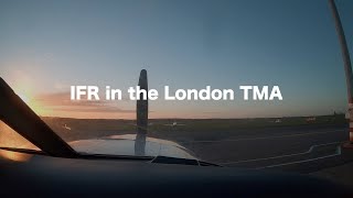 Cambridge to Southampton via the London TMA  Pilot VLOG 011 [upl. by Hannan]