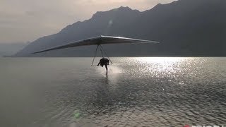 Freestyle Hang Gliding 150kmhr Water Touch  Extreme Diaries with Flo Orley Ep 2 [upl. by Atisusej]