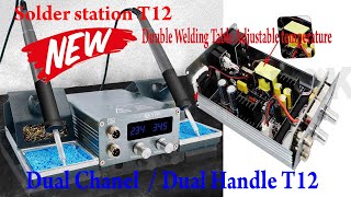 Keereen  SOLDER STATION DUAL CHANEL T12 [upl. by Ria]