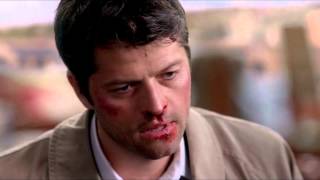 Castiel  Bite Me Angels Have Gone To Far  Awesome Scene [upl. by Winton]