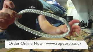 Rope Pro  dyneema loop  how to splice [upl. by Alaric]