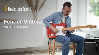 Fender Vintera 50s Telecaster Demo  All Playing No Talking [upl. by Gabrielle773]