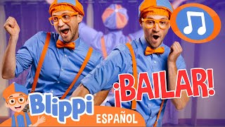 El baile de Blippi 🎵 Blippi Español  Canciones para niños [upl. by Modeste668]