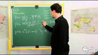 Fonctions derivées  Exercice 2  MATHS  TES spé Maths  Les Bons Profs [upl. by Attenehs36]