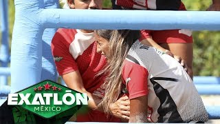 ¡Mariana sufre aparatosa caída en la Batalla por la Supervivencia  Episodio 118  Exatlón México [upl. by Stelmach]