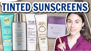 MUST TRY TINTED SUNSCREENS 😍 Dermatologist DrDrayzday [upl. by Grados94]