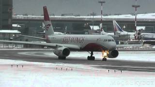 Tupolev Tu204100V RA64017 amp RA64050 Red Wings Vnukovo  Moscow  UUWW  VKO [upl. by Lamphere73]