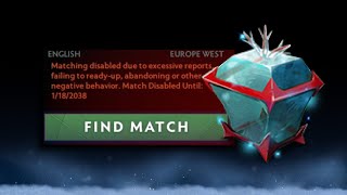 you get banned if you open this free gift in Dota 2 [upl. by Airahcaz]