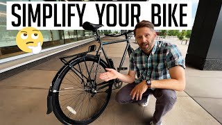 All of the gear you dont need on your urban commuter bike and a few things you do [upl. by Bronk]