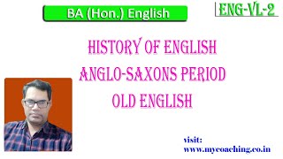 History of English language AngloSaxons Old English literature [upl. by Templer488]