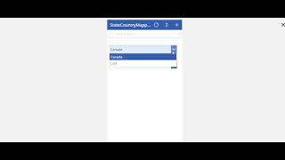 Cascading Dropdown in powerapps using SharePoint Data [upl. by Kennith225]