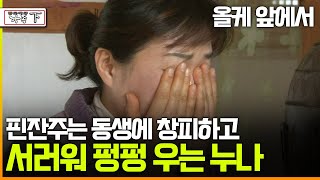 멜로다큐 가족 314회 下 올케 앞에서 핀잔주는 동생에 창피하고 서러워 펑펑 우는 누나 [upl. by Ynwat687]