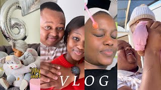 VLOG 6 months home photoshoot  First day back in the kitchen postpartum  FlairSkin  Grocery haul [upl. by Asinet]