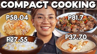 EASY RICE COOKER MEALS ON A BUDGET with Abi Marquez [upl. by Felise]