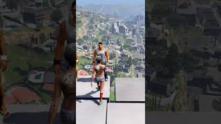 GTA 5 Shoving Pedestrians 41 shorts satisfying satisfyingvideo oddlysatisfying relaxing [upl. by Ailimac]