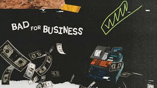 Major League DJz amp Kojey Radical amp Magicsticks  Bad For Business Official Lyric Video [upl. by Rdnaskela]