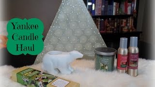 Yankee Candle Haul Christmas Advent Calendar Bayberry Candles amp More [upl. by Nunnery]