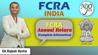 All About FCRA Annual Return [upl. by Phare]