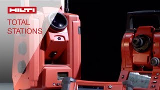 INTRODUCING the Hilti Robotic and Mechanical Total Stations [upl. by Avot]