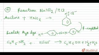 How will you differentiative between a aniline and ethylamine aromatic and aliphatic amines [upl. by Kado301]