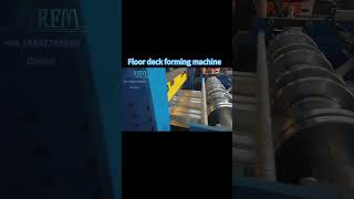 Metal roofing deck rolling machinefloordeck formingmachine machine rollformingmachine cnc [upl. by Candide696]