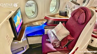 Qatar Airways A350 Business Class Review [upl. by Llecram]