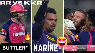 4k RR VS KKR  Butler DESERVES A BOW   Thrilling FINAL OVER  rr kkr ipl2024 [upl. by Noinatrad349]