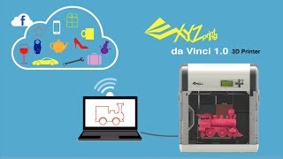 XYZprinting da Vinci 10 3D Printer [upl. by Eiramanitsirhc]