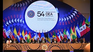 54 Asamblea General de la OEA  Segundaa SESIÓN PLENARIA  28 de junio del 2024 Asuncion  Paraguay [upl. by Anatlus]