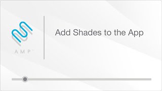 Add Shades to the APP [upl. by Linus]