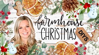 🎄 ALL NEW 2023 FARMHOUSE CHRISTMAS DIYS YOU HAVE TO SEE [upl. by Geanine]