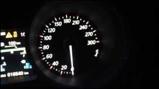 400 bhp Mitsubishi Evo X 0100 kmh  062 mph  Launch control acceleration tacho speedometer [upl. by Pietro]