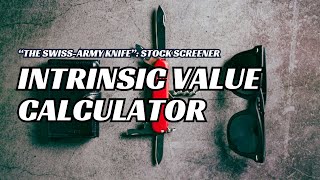 Intrinsic Value Calculator  DIY with Google Sheets  Value Investing Stock Screener Tool [upl. by Dorolice]