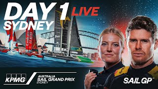 2024 KPMG Australia Sail Grand Prix  Day 1 [upl. by Etterb]