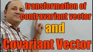 transformation of contravariant vector and covariant vector and mixed tensor is transitive Hd sir [upl. by Apul]