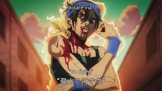 Jojo Golden Wind VOLA VOLA VOLA VOLARE VIA [upl. by Heeley330]