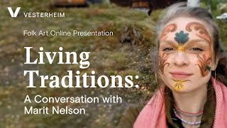 Living Traditions A Folk Art Conversation with a Vesterheim Apprentice [upl. by Aanas419]