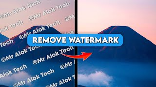 Remove Watermark from Photo  How to Remove Watermark  Watermark Remover [upl. by Naghem529]