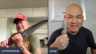 LuvThemKnives amp Liong Mah Podcast and big giveaway  Full report on Liong’s trip to Asia [upl. by Dannica]