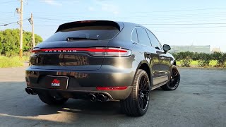 Porsche Macan 95B2 20T  exhaust sound [upl. by Eirrehc139]