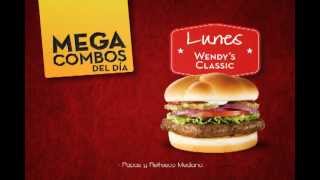 Wendys  Menu del dia [upl. by Semaj796]