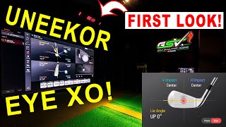 UNEEKOR EYE XO  FIRST LOOK Golf Simulator Install amp Review Install amp Setup [upl. by Elliven]