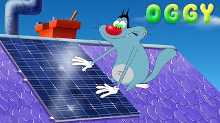 Oggy and the Cockroaches  Oggy Goes Green S04E32 BEST CARTOON COLLECTION  New Episodes in HD [upl. by Heda789]