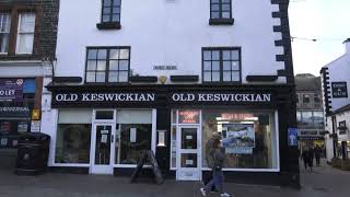 Keswick Town Centre Walk The Lake District England [upl. by Giffer]